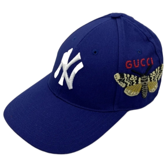Gucci Accessories Gucci X New York Yankees Mlb Baseball Cap Poshmark